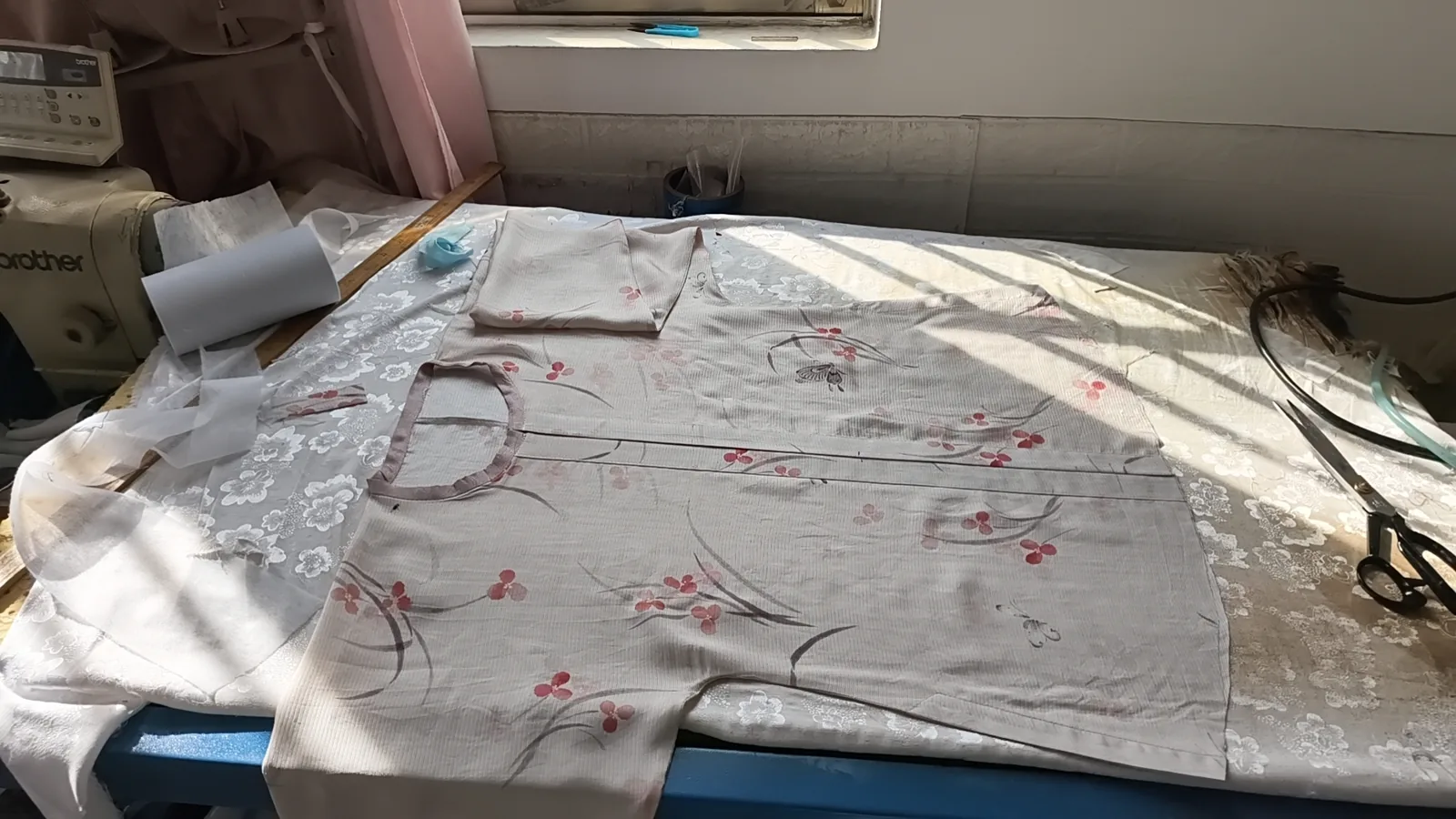 细圆领短衫（默认直袖）