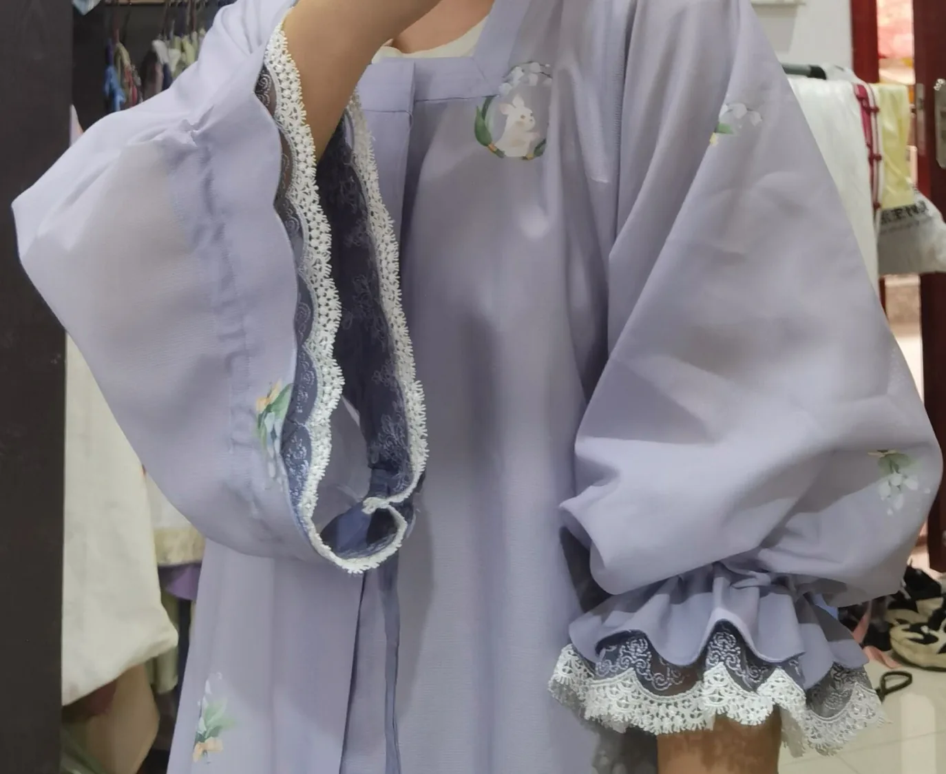 袖子加蕾丝